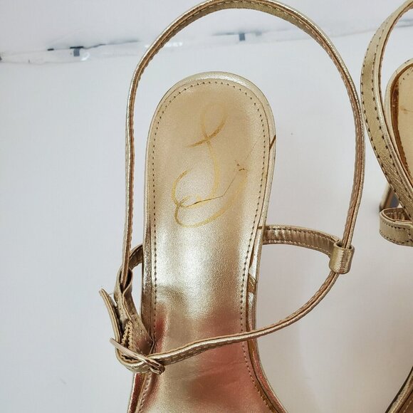 Sam Edelman Women's Daisie Sandal  Gold Size 8 M - Picture 2 of 11